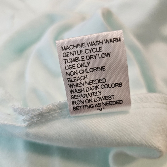 Miss Elaine Pajamas Set Size Large Aqua green - Picture 13 of 13